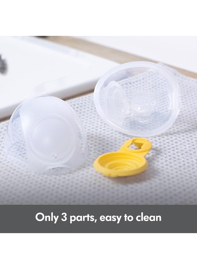 Medela مضخة الثدي ميديلا فريستايل بدون استخدام اليدين | مضخة ثدي كهربائية مزدوجة قابلة للارتداء، محمولة وسرية مع اتصال بالتطبيق - Image 5