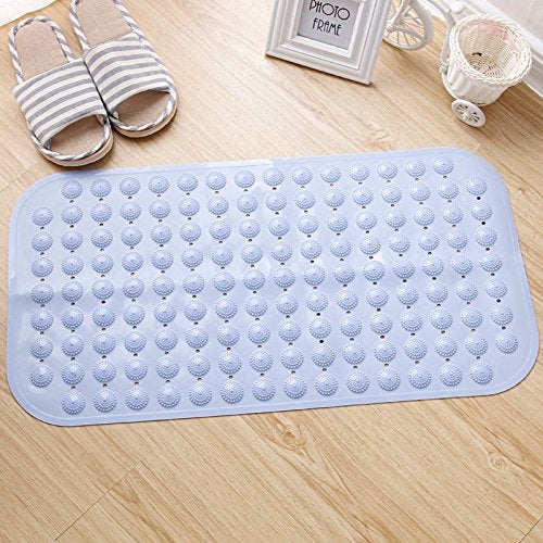 RIGJAK Shower Mat Anti Slip for Shower Kitchen Wet Area Laundry Room Indoor Outdoor Non Skid Size 70cm X 37cm Sky Blue - Image 4