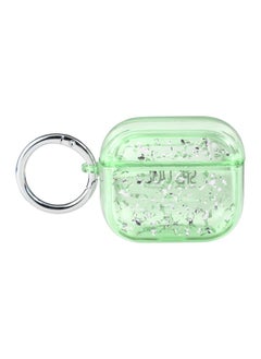 Case Cover For AirPods Pro 2 Silver Foil Epoxy Bluetooth Earphone Protective Case Green