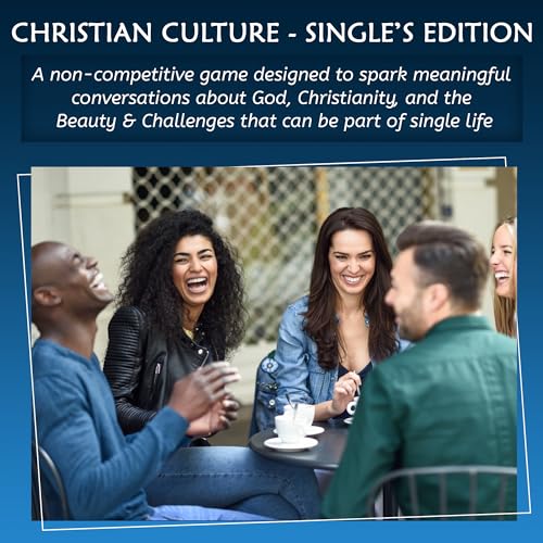 Kulture Games Christian Culture Singles Edition Conversation Starters to Spark Meaningful Discussion Between Christian Singles Christian Party Game Thought Provoking Bible Discussion Cards - Image 5