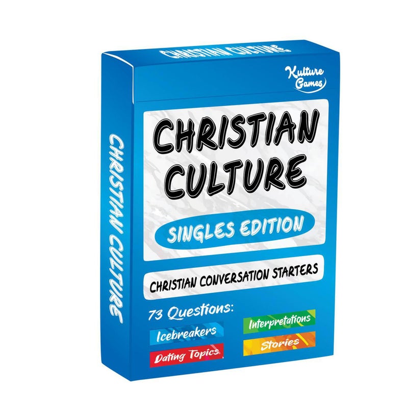 Kulture Games Christian Culture Singles Edition Conversation Starters to Spark Meaningful Discussion Between Christian Singles Christian Party Game Thought Provoking Bible Discussion Cards - Image 3