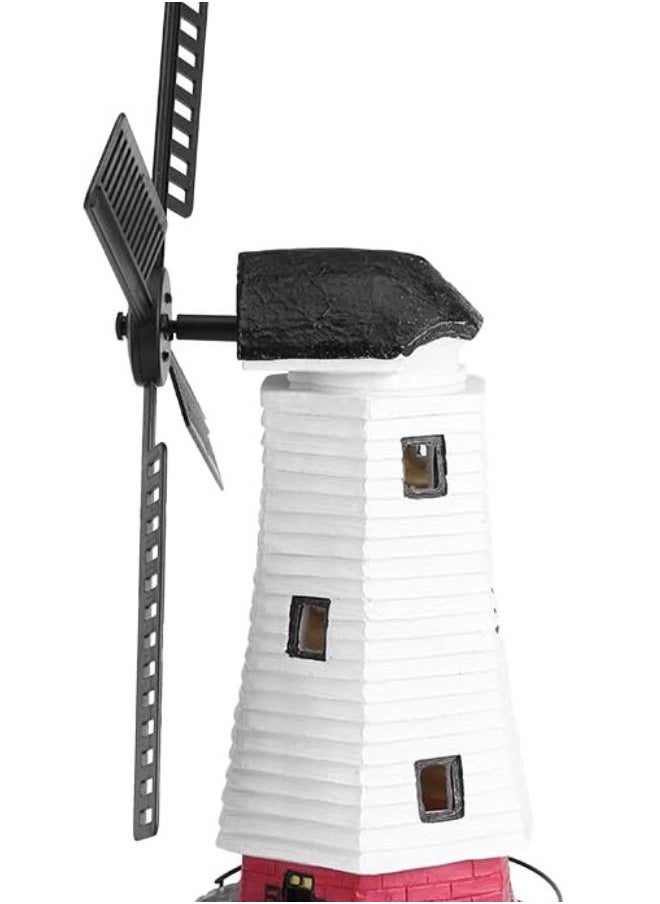 Windmill LED Lighthouse, 20 Solar Powered Rechargeable Windmill LED Lighthouse Garden Statue for Outdoor Lawn and Garden Decor, Lawn Ornament - pzsku/Z5E173BF2A6C06D0259B0Z/45/_/1733076958/bdd23ff8-070c-4971-acee-baaf8be023d9