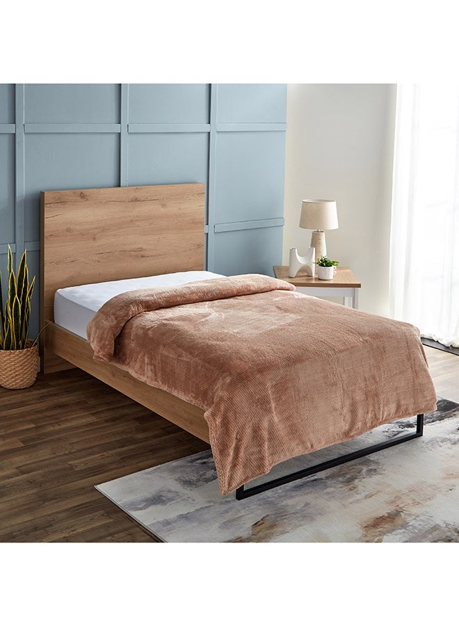 Home Box Lux Popcorn Twin Flannel Blanket 220 x 150 cm - Image 1