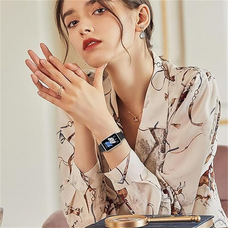 Sport Bands for Samsung, Adjustable Breathable Silicone Strap for Samsung Galaxy Fit 3 SM-R390, Replacement Watch Straps, Compatible for Women and Men, 3PCS - Image 2