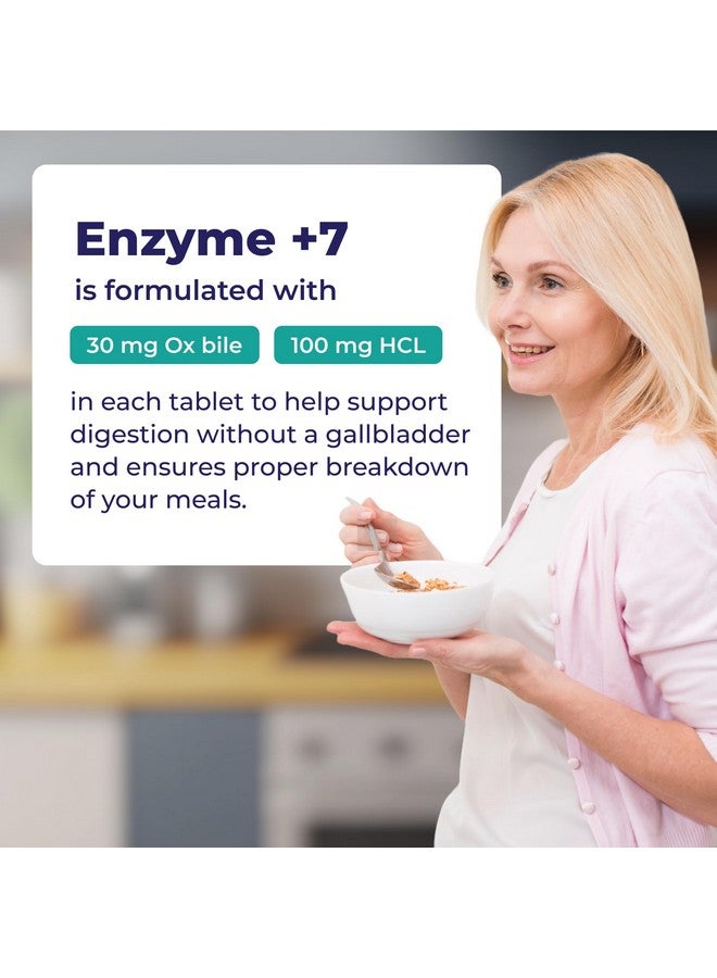 LionHeart Supplements DIGESTIVE ENZYMES SUPPLEMENT - Includes Purified Ox Bile Salts - Tablets for No Gallbladder Sufferers - Enzyme for Digestion & Gas Relief - Helps Bloating, Acid Reflux, Constipation & Repair Leaky Gut - Image 4