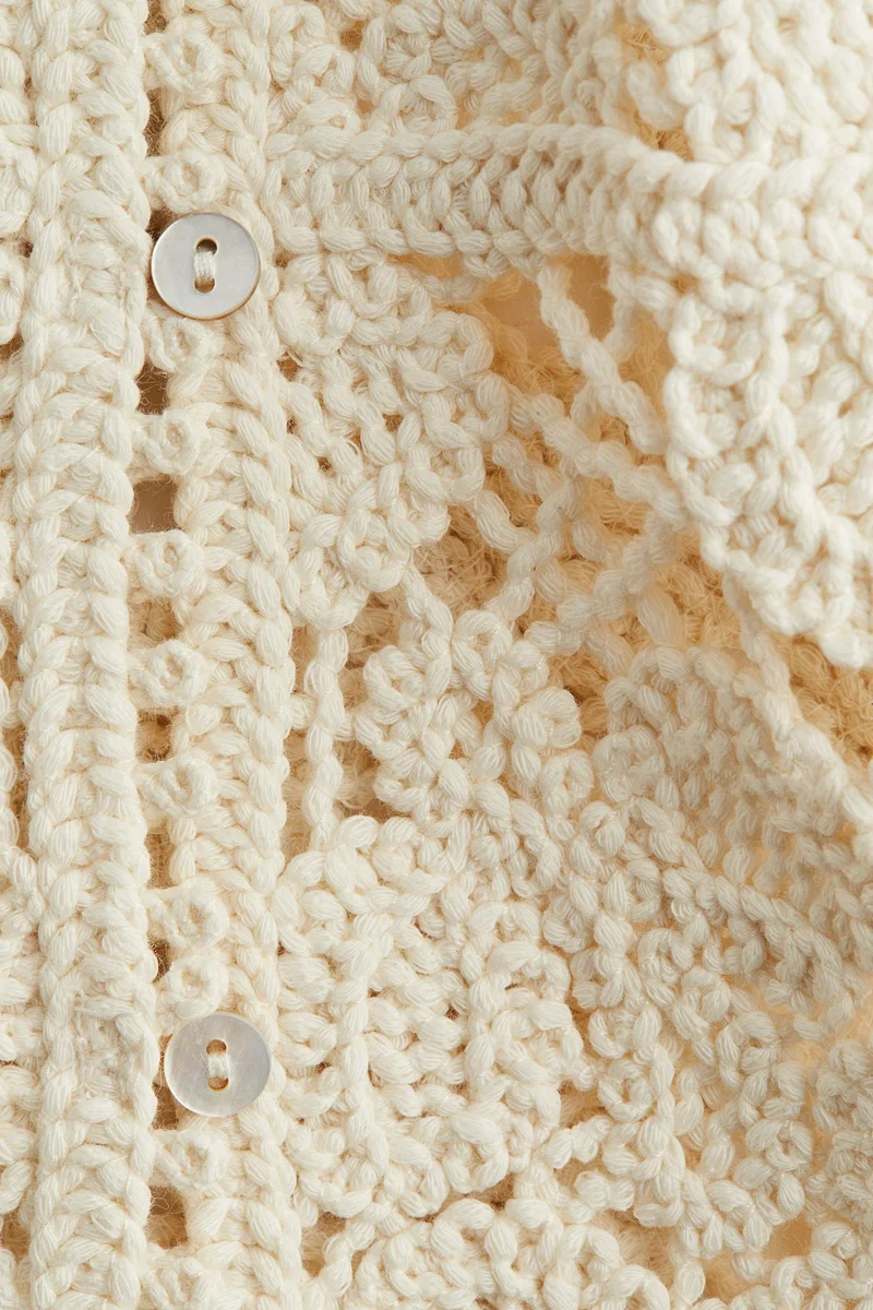 اتش اند ام جيليه بمظهر الكروشيه