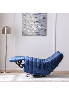 DANUBE HOME V2 Britan 1 Seater Fabric Recliner Chair – Modern Comfortable Reclining Armchair for Living Room, Bedroom, Lounge – Soft Upholstered Sofa Seat - Charcoal  - Image 2