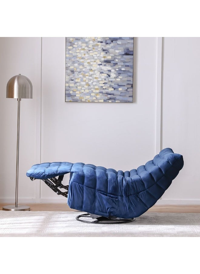 DANUBE HOME V2 Britan 1 Seater Fabric Recliner Chair – Modern Comfortable Reclining Armchair for Living Room, Bedroom, Lounge – Soft Upholstered Sofa Seat - Charcoal  - Image 2