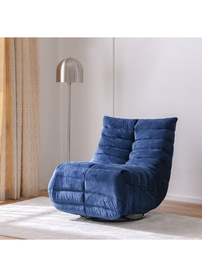 DANUBE HOME V2 Britan 1 Seater Fabric Recliner Chair – Modern Comfortable Reclining Armchair for Living Room, Bedroom, Lounge – Soft Upholstered Sofa Seat - Charcoal  - Image 1