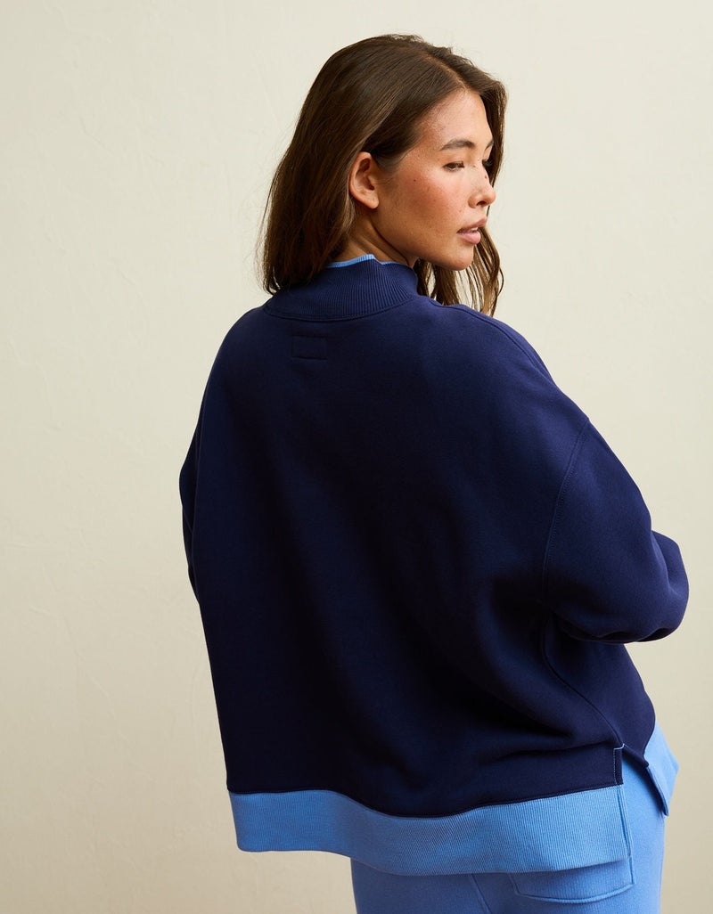 American Eagle AE Everyday Luxe Mock Neck Sweatshirt - Image 2