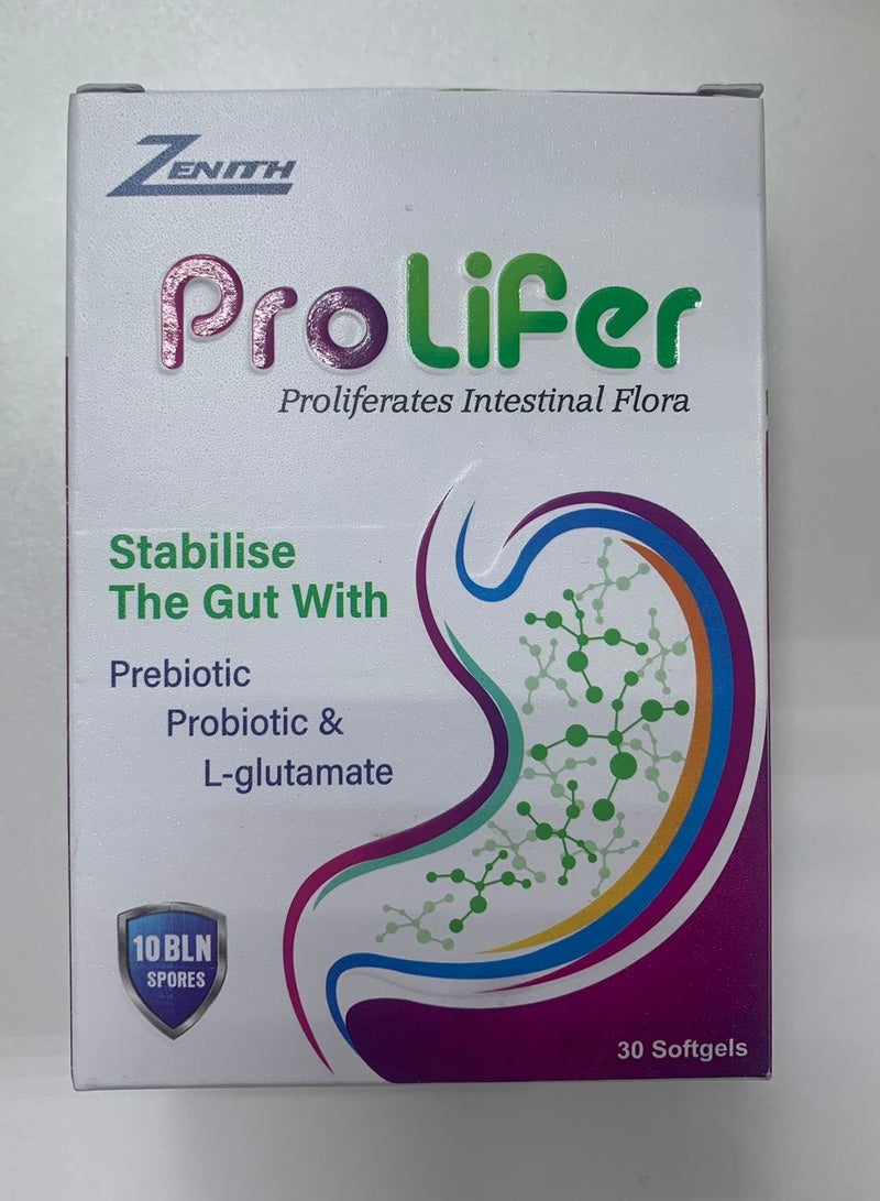 زينيث بروليفر 30 كبسولة هلامية