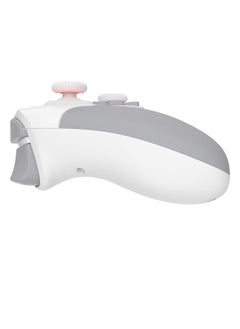 Bloody 2.4G Wireless/Wired RGB Gaming Controller GPW70, Immersive 3-Level Vibrations, Rechargeable with USB Type-C, Dual Mode Connection, Support Mouse Function in Android, White  - Image 3