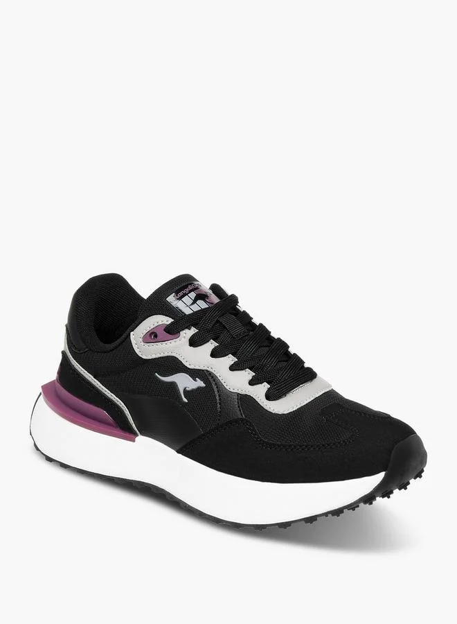 kangaROOS Women'S Panelled Lace-Up Sports Shoes
