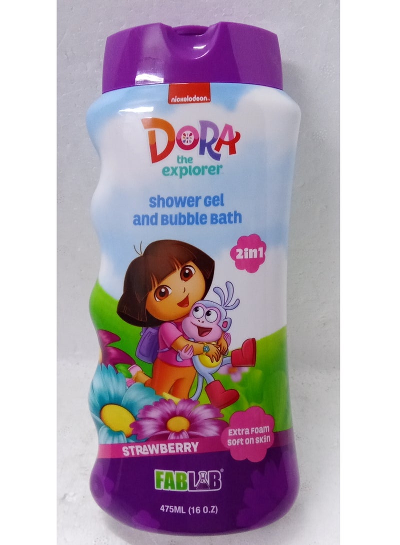FabLab Dura Bath Gel and Bubbles for Children 475 ml