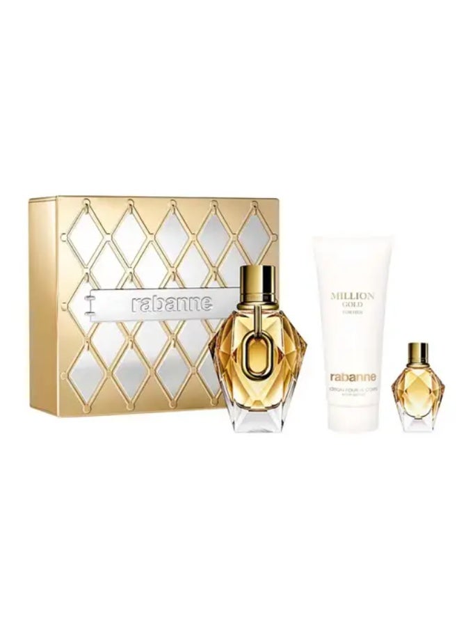 باكو رابان مجموعة هدية مليون جولد أو دو بارفان 90 مل + 5 مل + لوشن للجسم 100 مل
