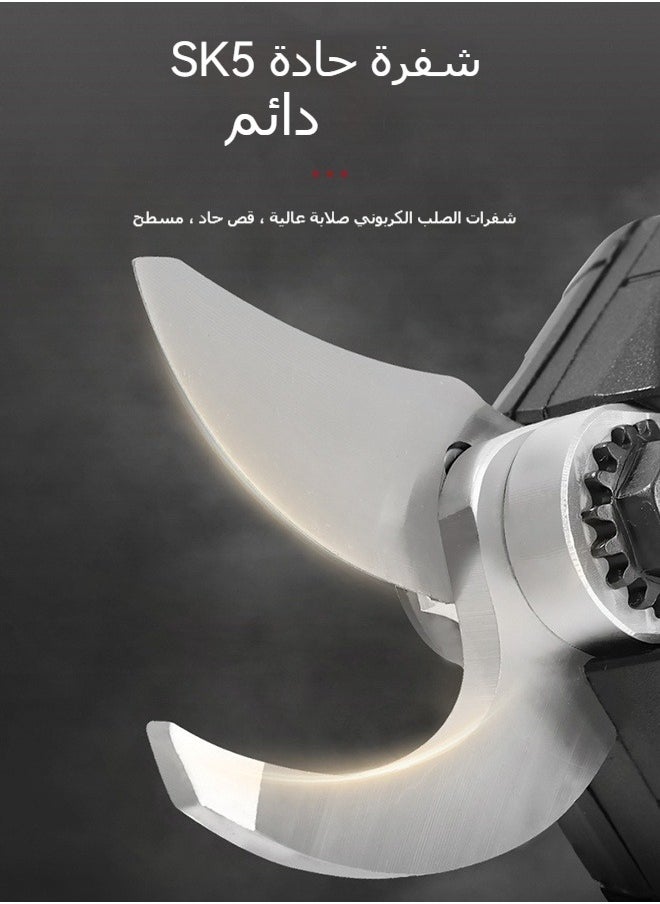 ماركة غير محددة - مقصات تقليم الأشجار المثمرة المنزلية المحمولة العاملة بالليثيوم أيون - Image 1
