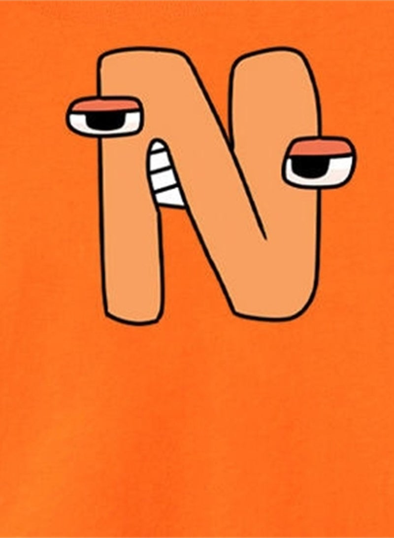 Cartoon Letter Legend 3D digital printing personalized breathable children's T-shirt  - Image 3