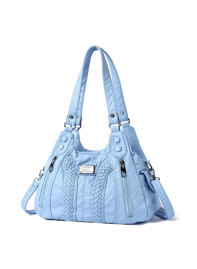 Luxury Designer Purses and Handbags Women Leather Shoulder Bags Many Pockets Casual Crossbody Bags for Women 2024 Sac A Main