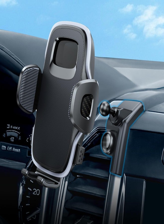 ELOHEI Phone Mount for Ford F-150 with Custom Base, Custom Fit Car Phone Holder for F150 2015 2016 2017 2018 2019 2020 Car Accessories (HE05) - Image 1
