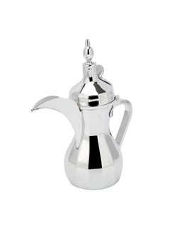AL SANIDI Raslan Indian Stainless steel Arabic Coffee Dallah, Raslan Dallah, Silver, 0.8 L  - Image 3
