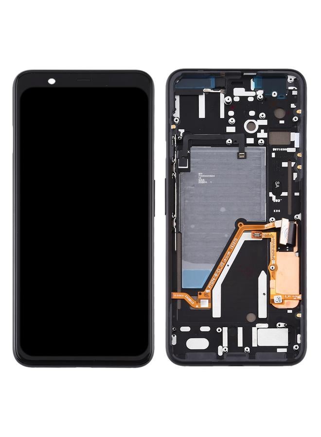 erorex Replacement LCD Screen and Digitizer Full Assembly with Frame for Google Pixel 4XL Black - Image 3