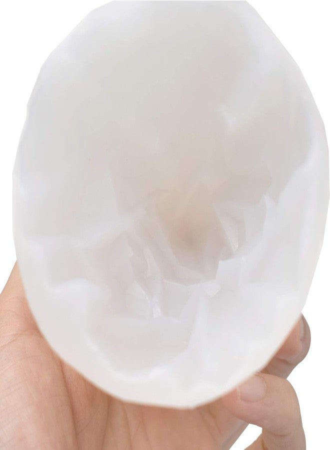 NUOMI Silicone Mousse Mold 3D Irregular Mountain Candle Mold Cake Baking Mold for DIY, Caketopper, Cake Decoration, Chocolate, Ice Cream, White - Image 4