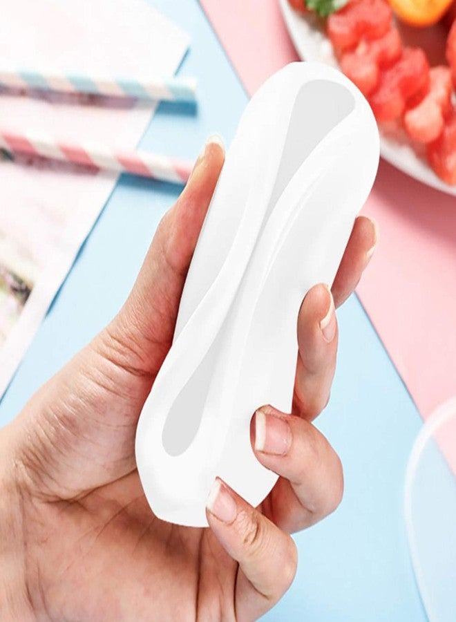 NUOMI Silicone Mousse Mold 3D Irregular Mountain Candle Mold Cake Baking Mold for DIY, Caketopper, Cake Decoration, Chocolate, Ice Cream, White - Image 3