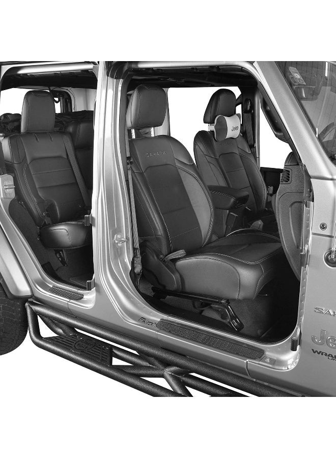 Hooke Road Hooke Road for Jeep Door Sill Entry Guard Plate Thresholds for Jeep JL Wrangler Unlimited/Gladiator JT 2018-2023  - Image 5