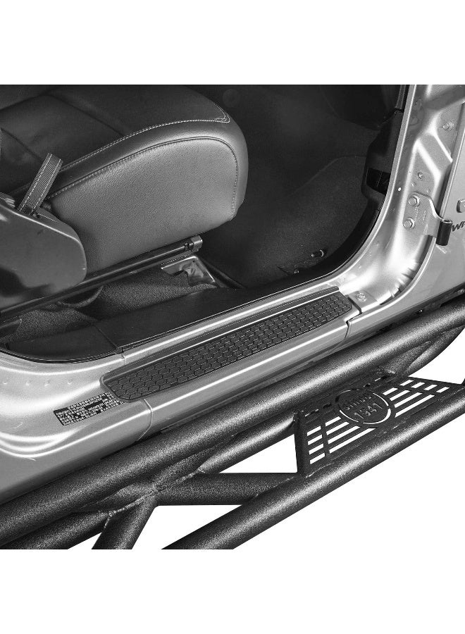 Hooke Road Hooke Road for Jeep Door Sill Entry Guard Plate Thresholds for Jeep JL Wrangler Unlimited/Gladiator JT 2018-2023  - Image 2
