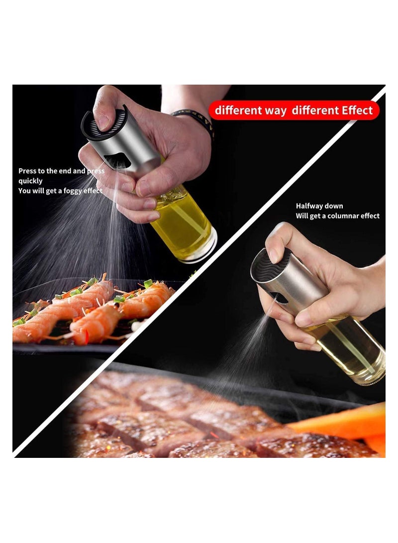 Oil Sprayer for Cooking, 100ml Olive Oil Dispenser, Cooking Oil Spray Bottle, Vinegar Soy Sauce Dispenser, Oil Mister for air fryer kitchen gadgets accessories  - Image 3
