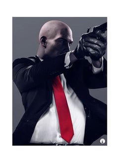 RKN Video Game Hitman Metal Plate Poster Multicolor 15x20centimeter 