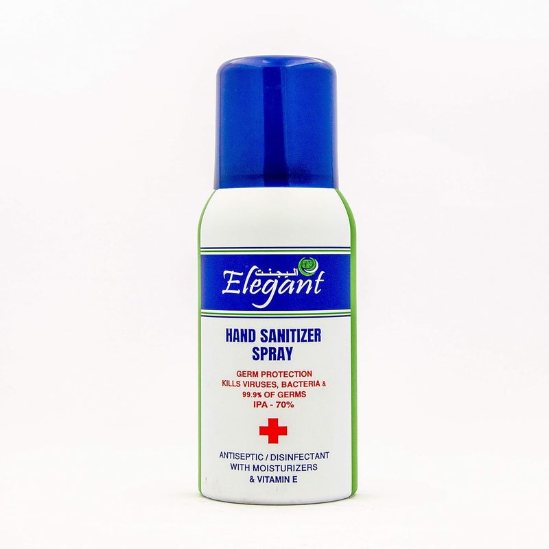 Elegant Hand Sanitizer Spray – 100ml – Pack of 3 – 70% IPA – Advanced Germ Protection – Moisturizers & Vitamin E - Image 2