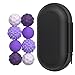 Ahorasky Fidget Toys 8Pcs Magnetic Attraction Stress Balls with Silicone Shell and Storage Box for Adults to Calm Restless Hands and Anxious Mind Silicone Roller Magnet Balls Sensory AdultsPurple - Image 2