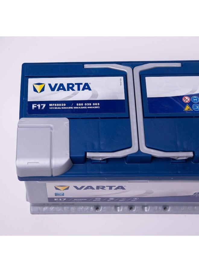 VARTA بطارية فارتا F-17 12V DIN 80 AH خالية من الصيانة - Image 2