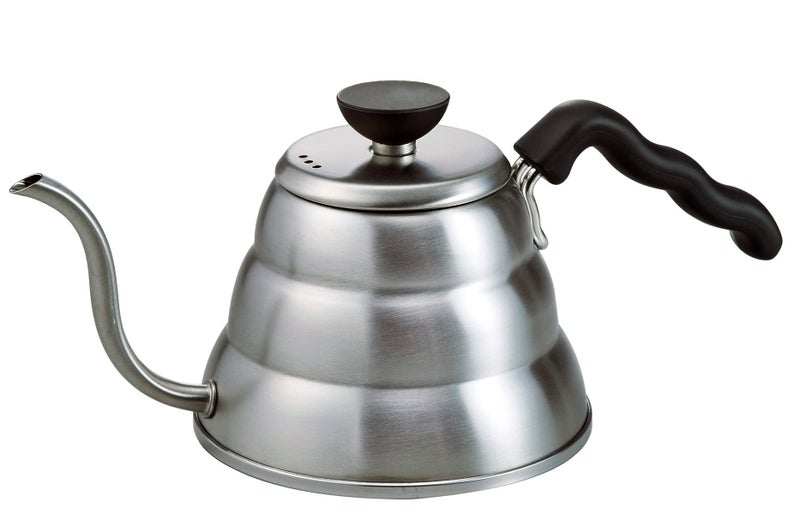 Hario V60 Buono Drip Kettle Stovetop Gooseneck Coffee Kettle 10L Stainless SteelSilver - Image 2