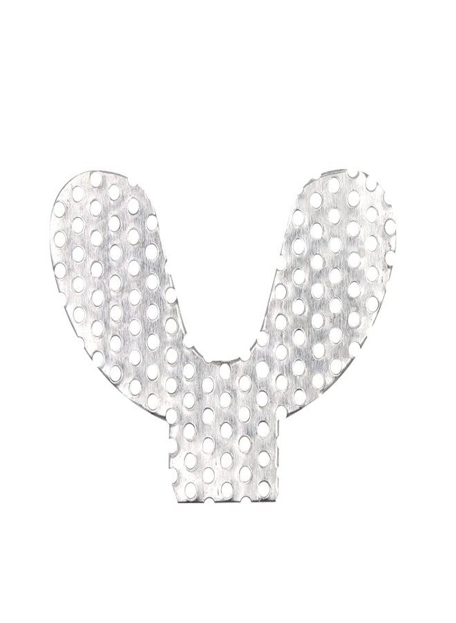 SZTLKHH 10pcs Denture Metal Strong Net Palatal Upper + Lower Denture Palatal Retention Material - Image 5
