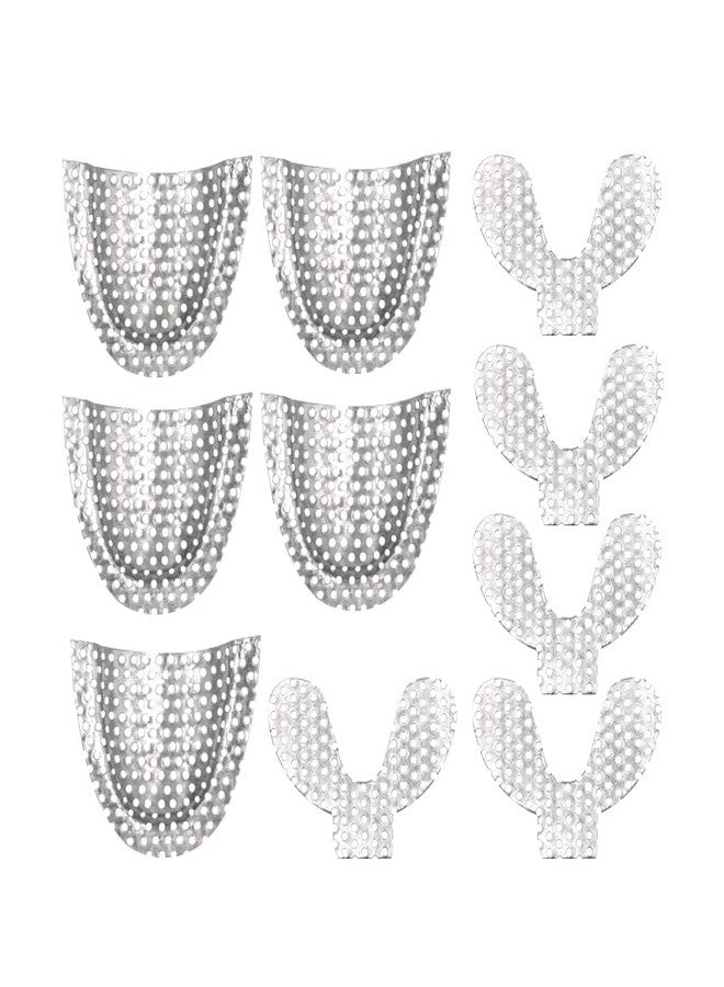 SZTLKHH 10pcs Denture Metal Strong Net Palatal Upper + Lower Denture Palatal Retention Material - Image 1