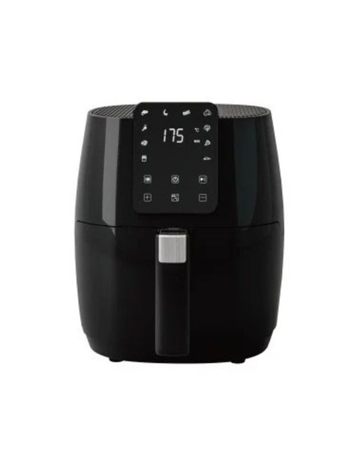 أريون اريون قلاية الهوائية الرقمية 6.5 لتر، 1800 واط - قلي صحي، درجة حرارة قابلة للتعديل ومؤقت 60 دقيقة (موديل: AR-6500AFDI) - Image 1