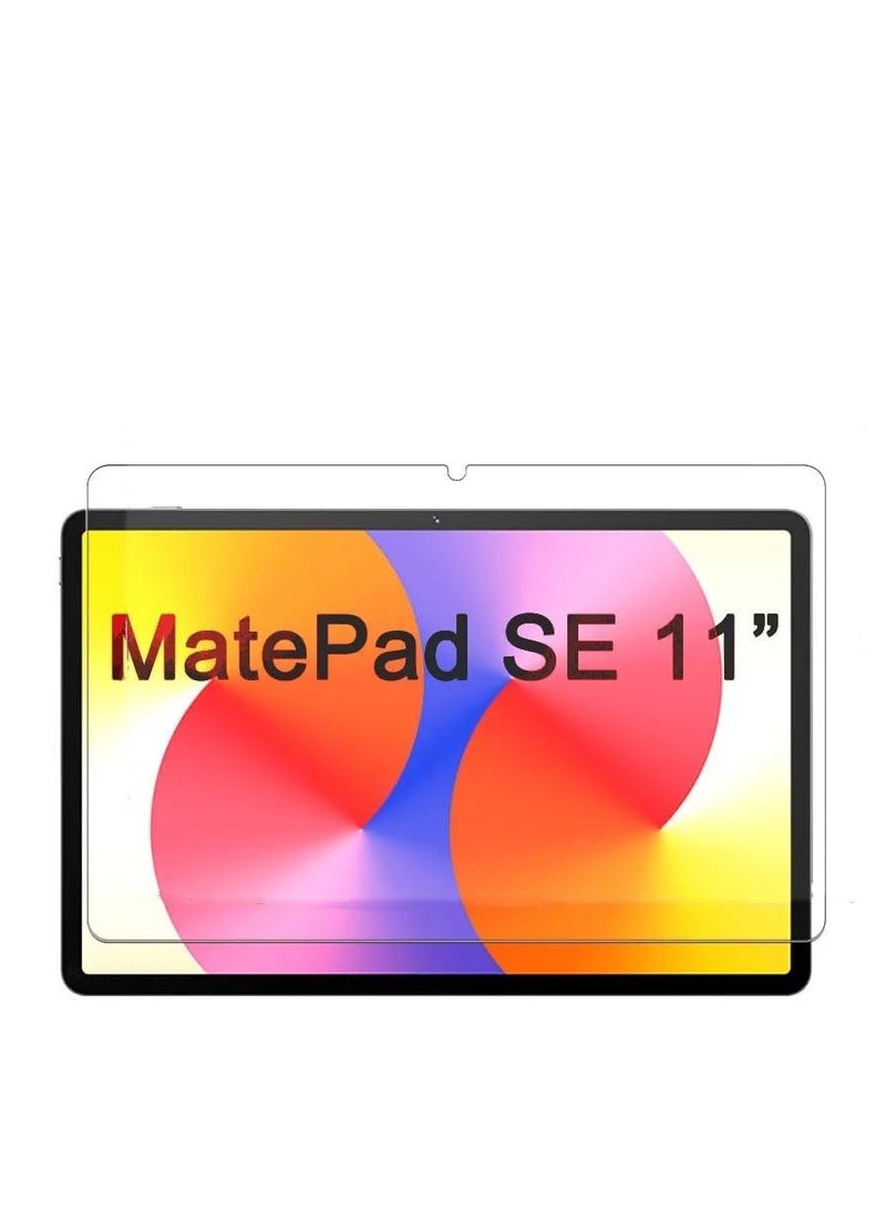 DUSALA 1 Pieces Scratch Proof Tempered Glass HD Screen Protector for Huawei Matepad SE 11-inch 2024 Tablet Screen Protective Film - Image 1