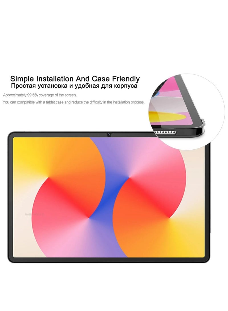 DUSALA 1 Pieces Scratch Proof Tempered Glass HD Screen Protector for Huawei Matepad SE 11-inch 2024 Tablet Screen Protective Film - Image 3