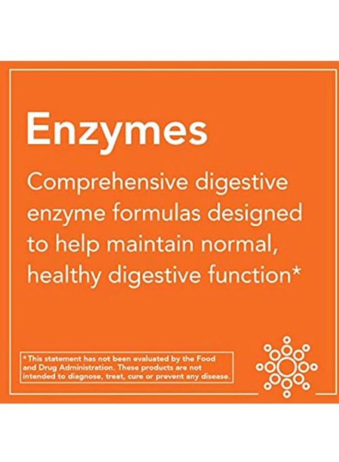 Now Foods Super Enzymes Dietary Supplement - 90 Capsules - Image 3