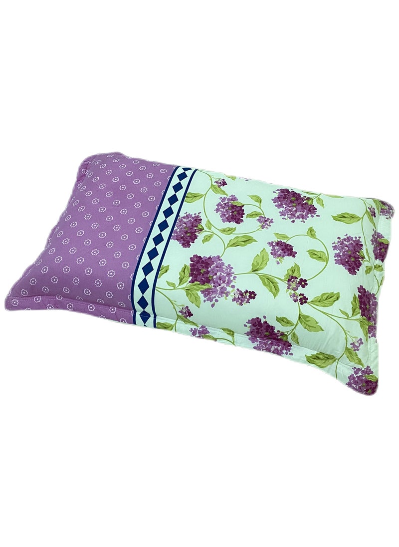 Sleep night Floral 2 Piece Pillow Case Set 50x75cm  - Image 2