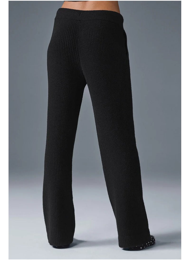 alo - ALO Snuggle Up Sweater High-Waist Wide Leg Pant - Image 1