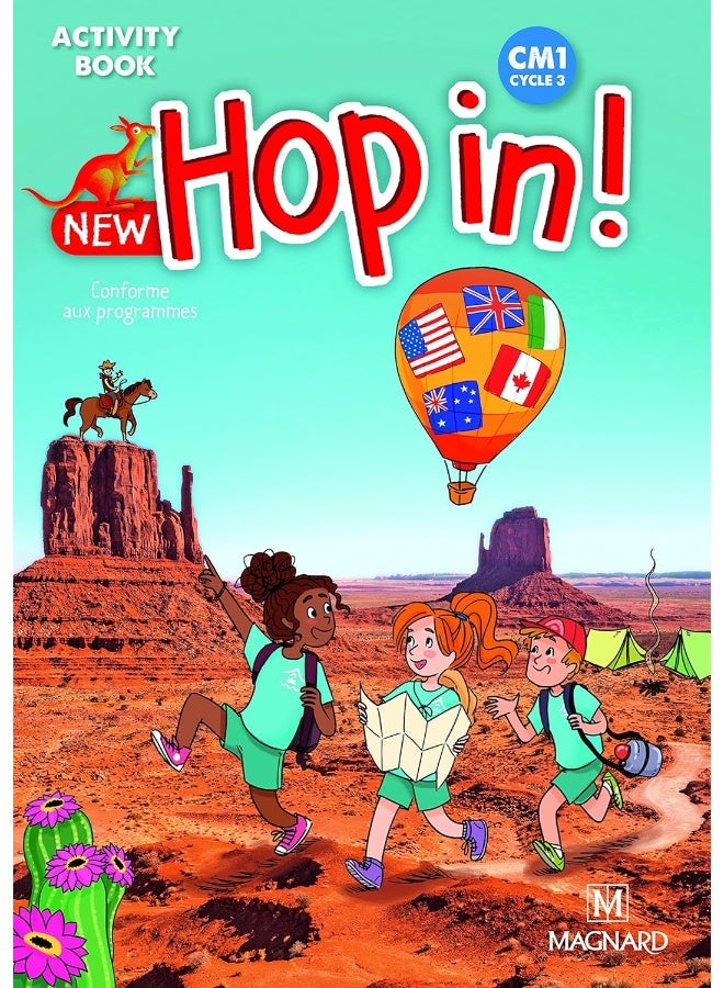 MAGNARD New Hop In! Anglais CM1 (2019) - Activity Book - Image 1