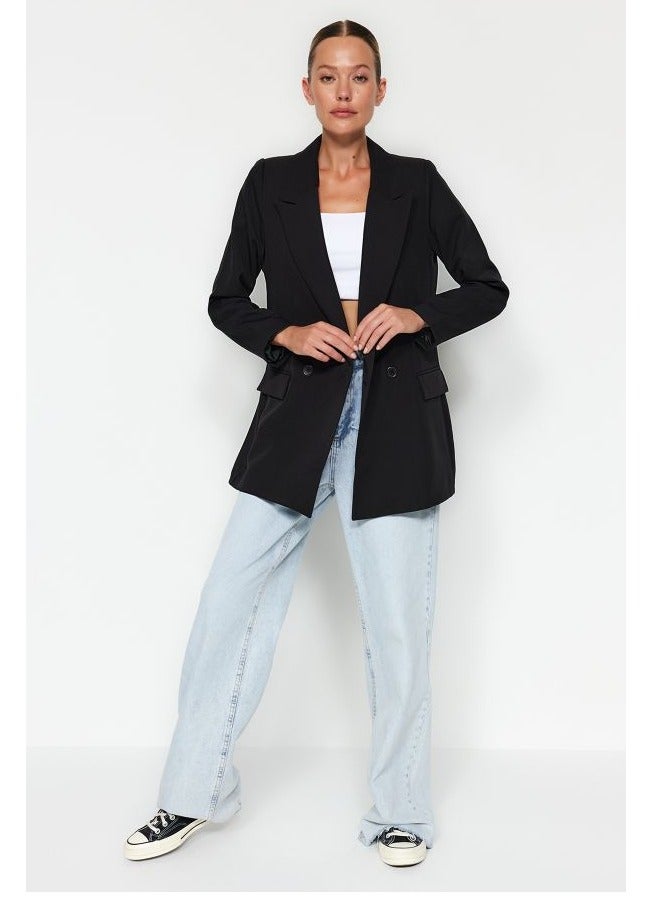 trendyol Blazer - Black - Regular fit - Image 3