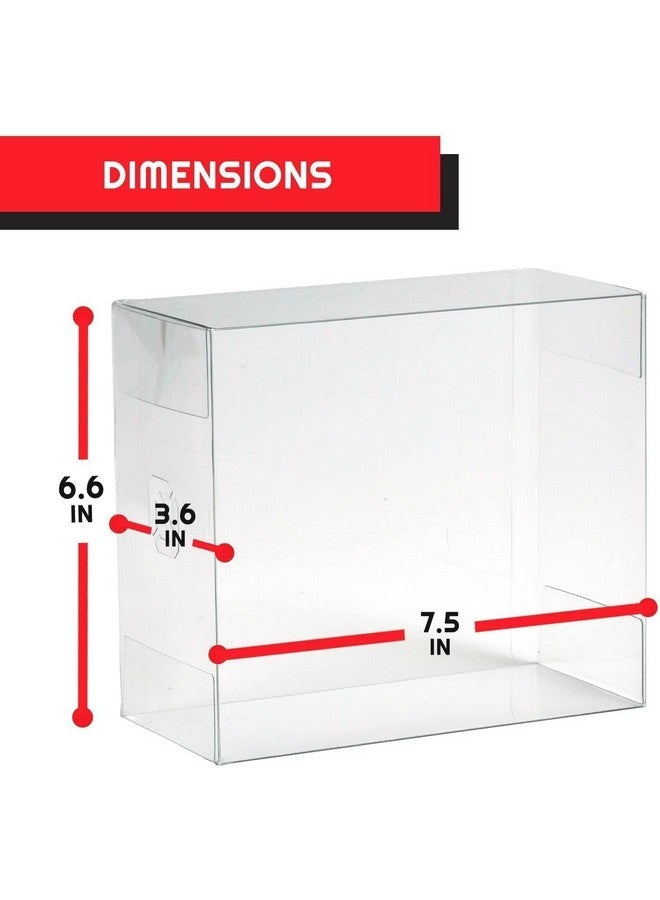 EVORETRO Plastic Display Case for Pokemon ETB - 5-Pack - Pokemon ETB Case Protectors for Elite Trainer Boxes Like Paldean Fates, 0.50mm Archival Grade Clear Plastic, Soft Crease, Easy to Assemble - Image 5