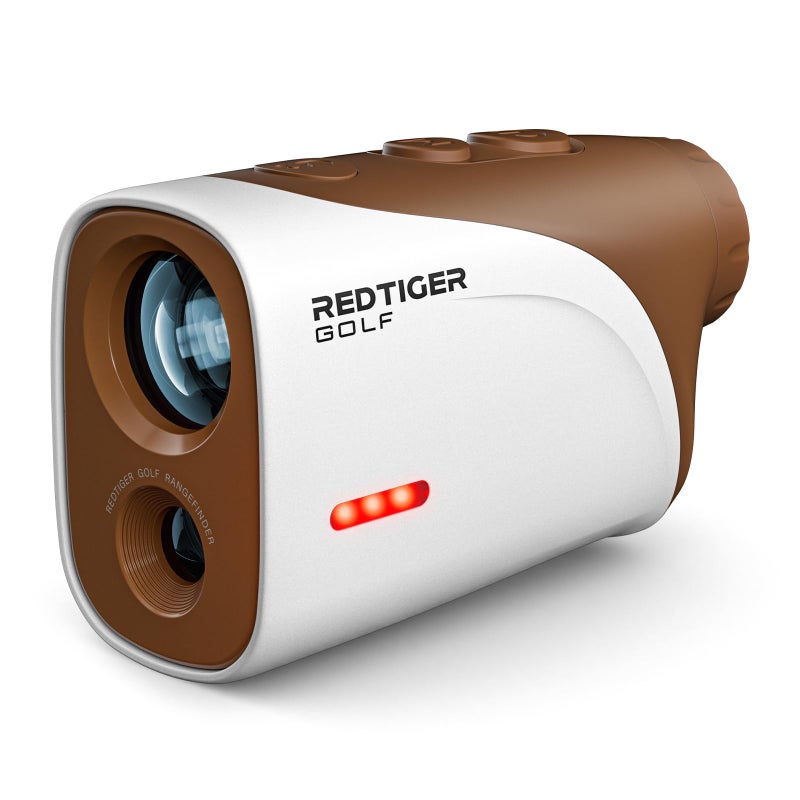 REDTIGER Mini Range Finder Golf with Slope Pin Lock Vibration 1200 Yards IP65 Laser Golf Range Finder 7X Magnification Magnetic Mount Rechargeable Battery Rangefinder - Image 2