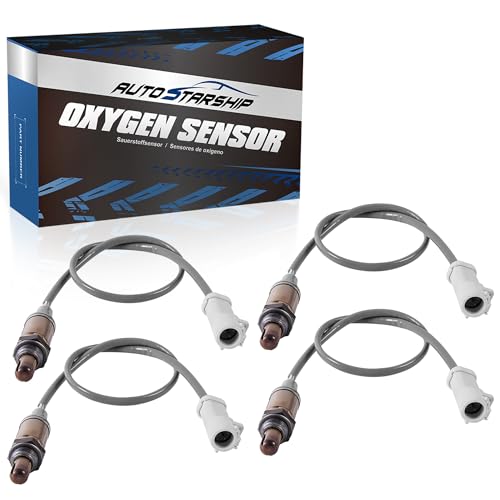 AUTOSTARSHIP 11171843 15717 Oxygen Sensor Compatible for Ford F150 E150 E250 Explorer Mercury Lincoln Mazda Upstream and Downstream (4 PCS) - Image 1