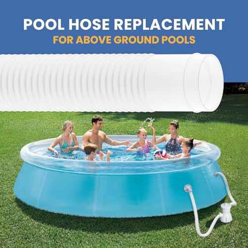 Pokin 1.5" X 3ft Replacement Pool Skimmer Hose - Pool Hoses for Intex Above Ground Pools,Part NO.10531 & 25016 - Image 2