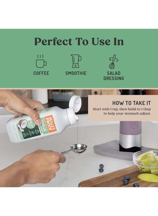 Bulletproof Xct Oil for Keto and Paleo Die From Coconuts Only - 16oz - Image 5